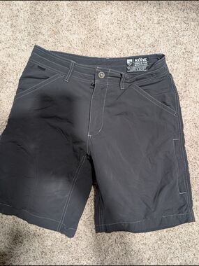 Kuhl Men's Black Outdoor Performance Shorts